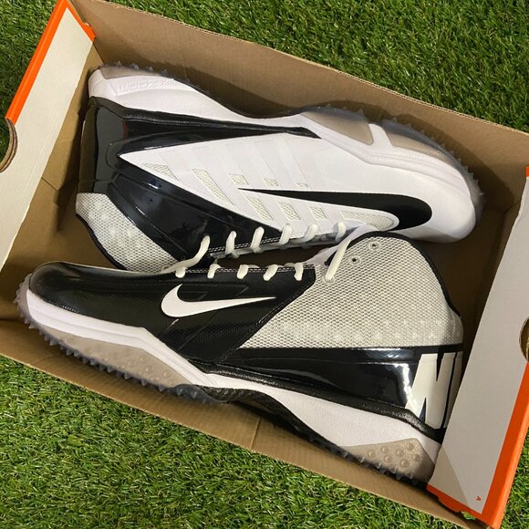 Nike Vapor Pro 3/4 Speed Football Nubby Turf Shoes Size 527878-100 BRAND NEW main image 9